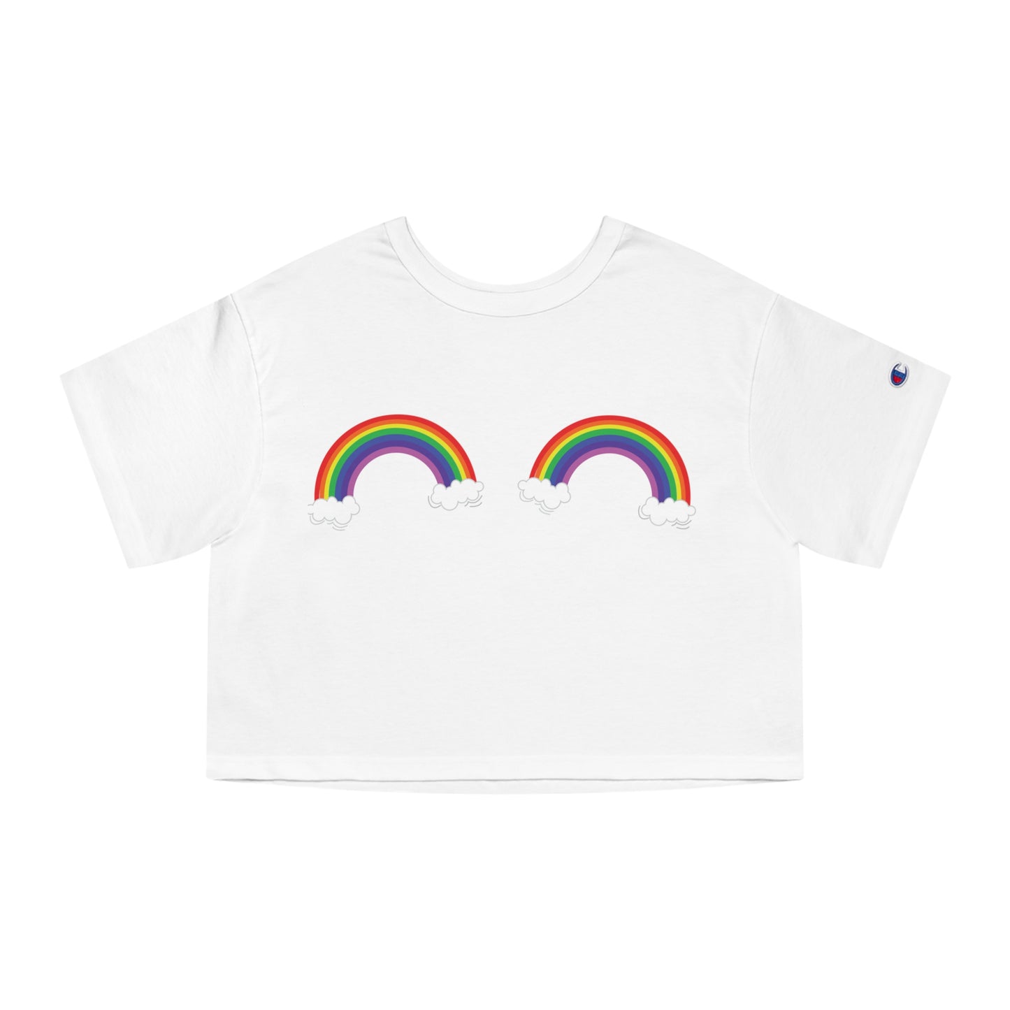 Rainbow Pasties Cropped Tee