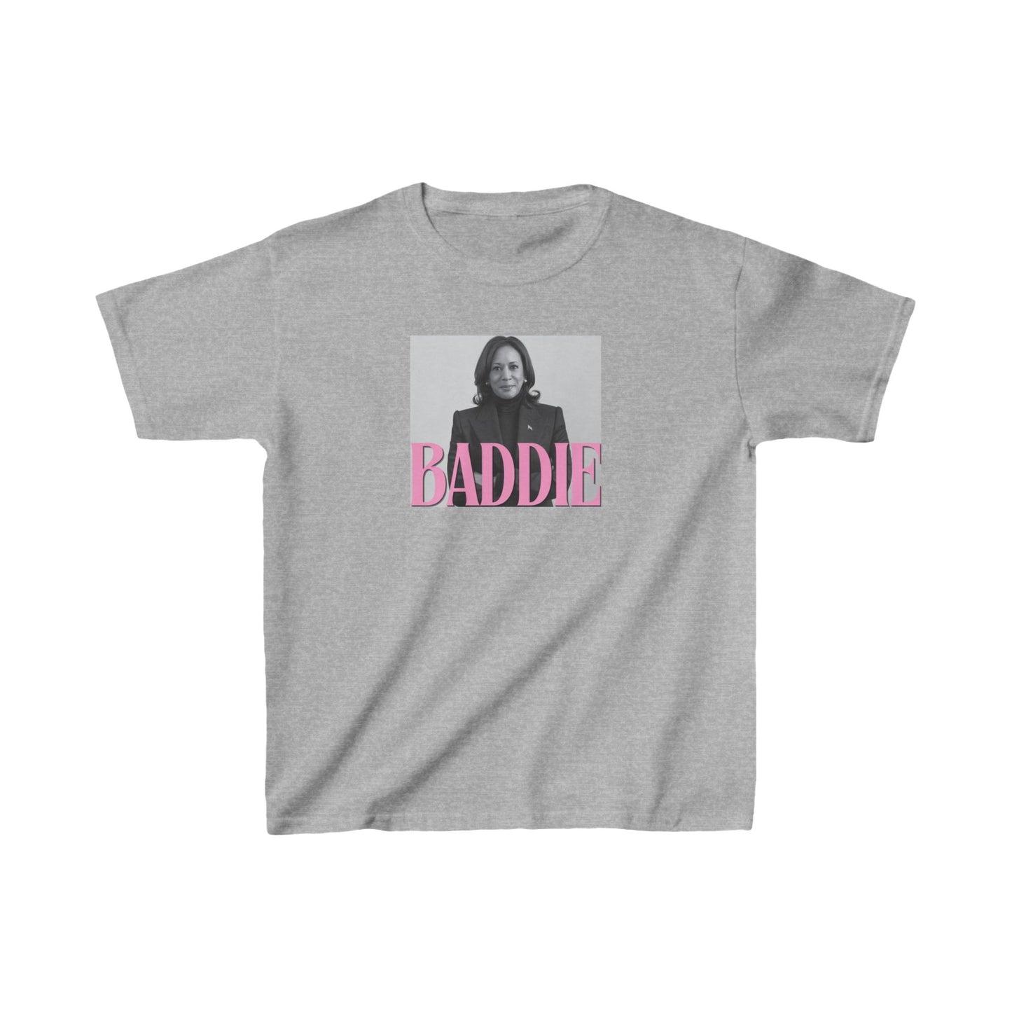 Kamala Is a Baddie Cropped Baby Tee