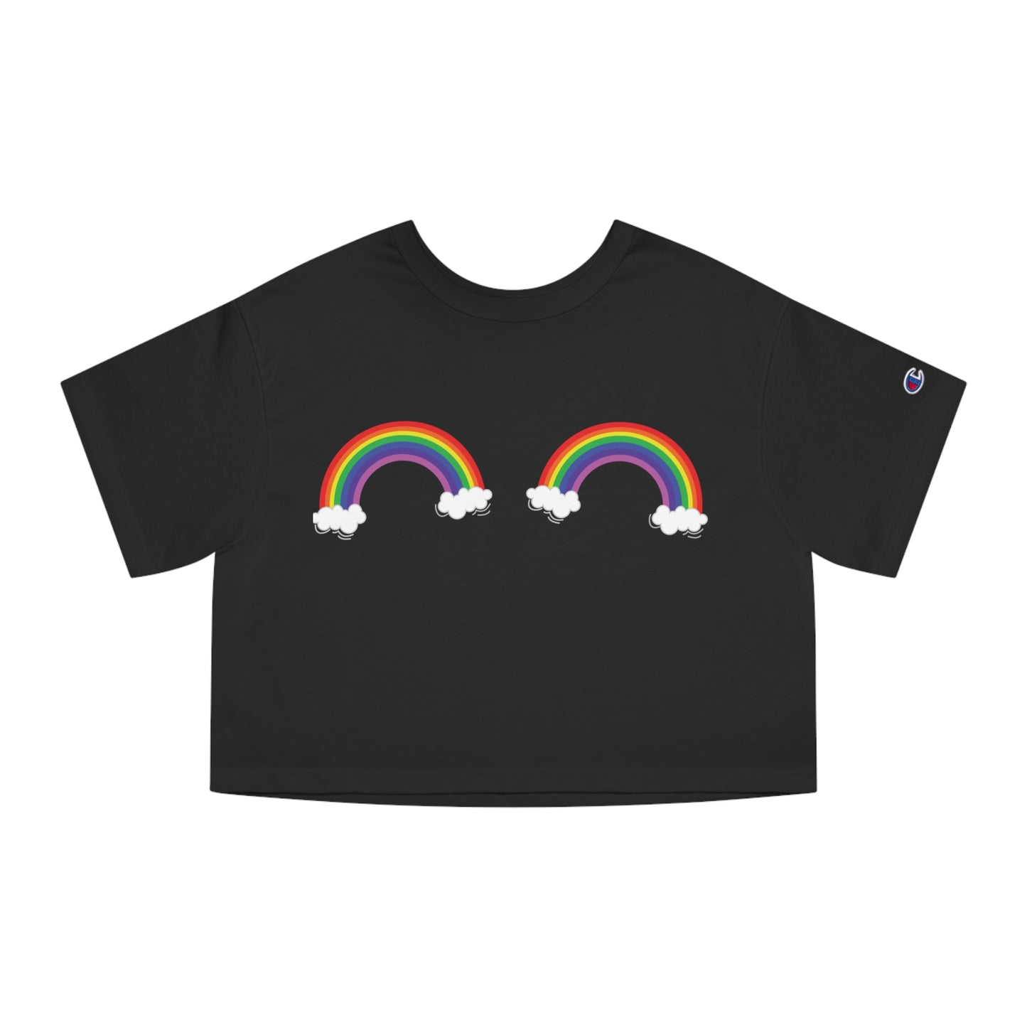 Rainbow Pasties Cropped Tee