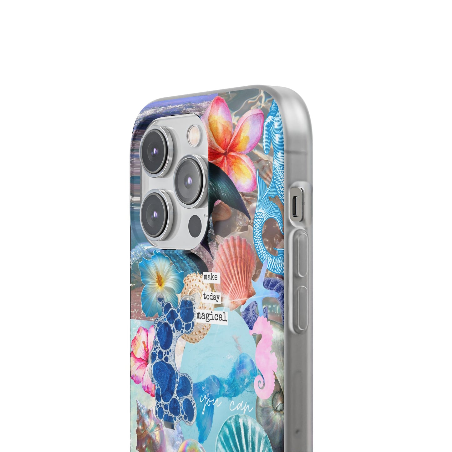 Mermaid Coquette Collage Phone Case