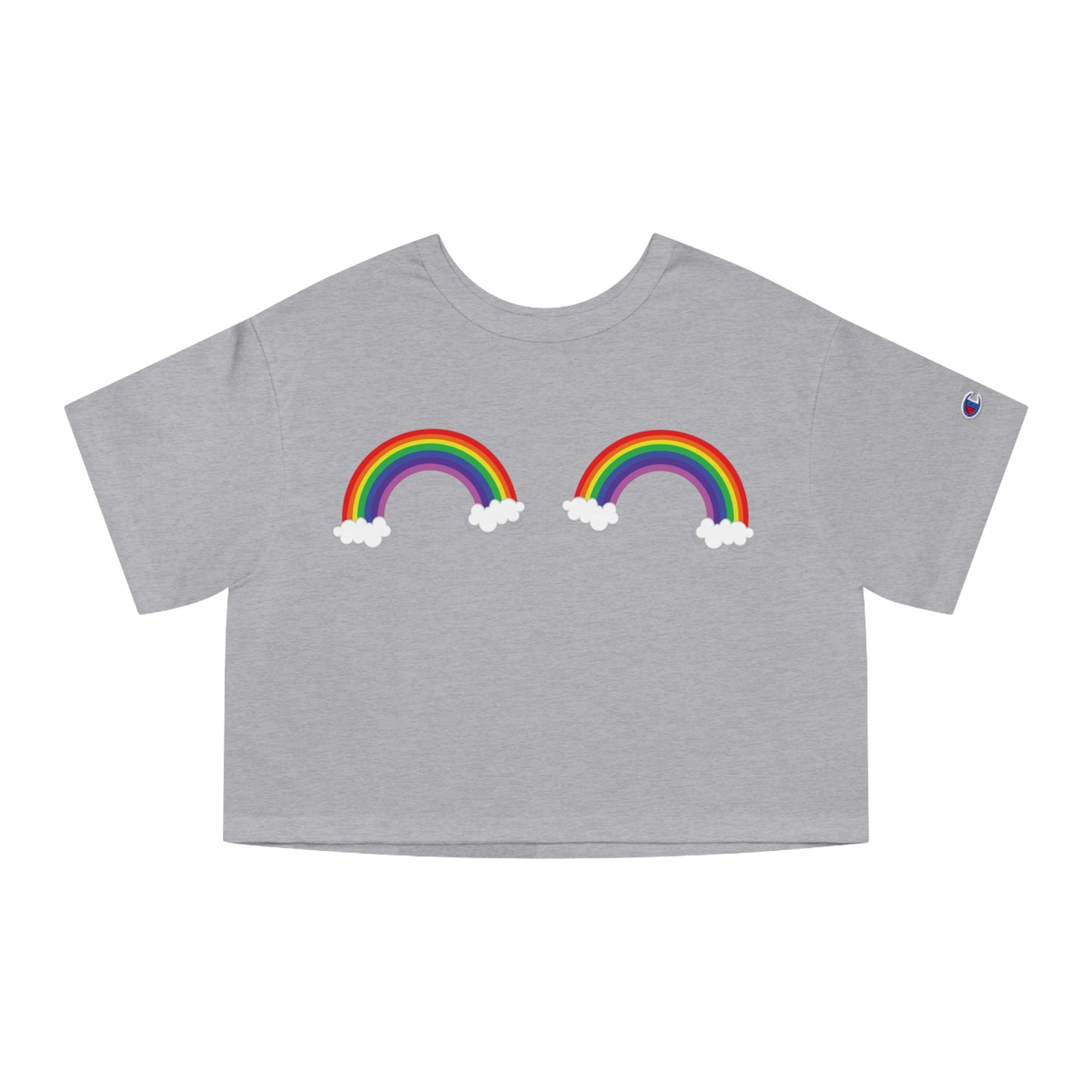 Rainbow Pasties Cropped Tee