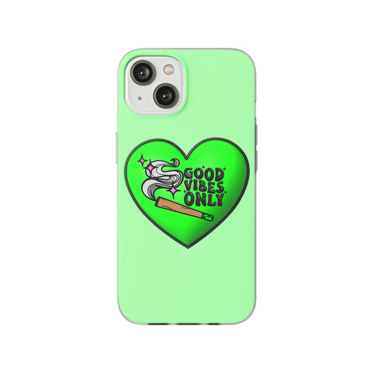 GOOD VIBES ONLY FLEXI PHONE CASE