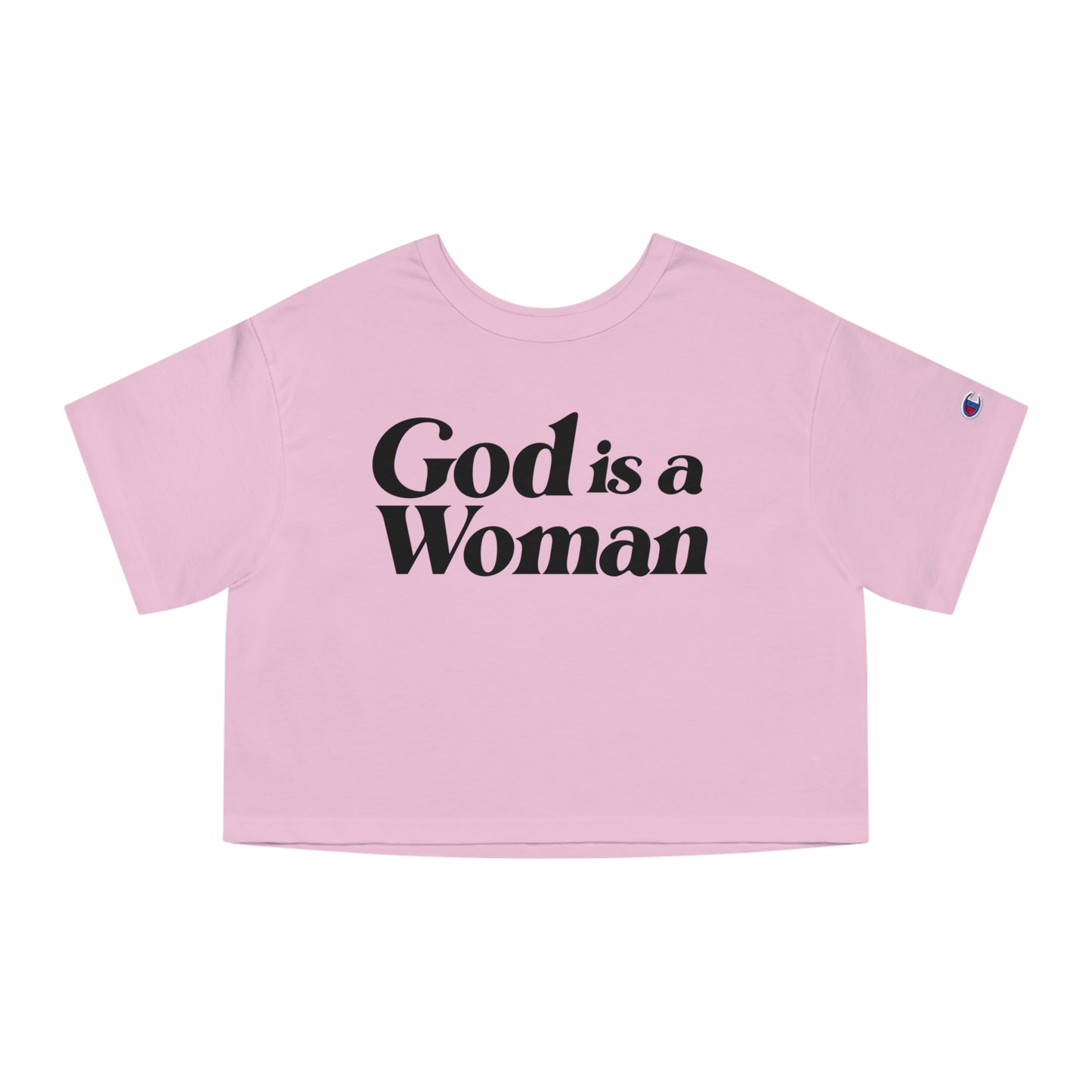 God Is A Woman Cropped Tee