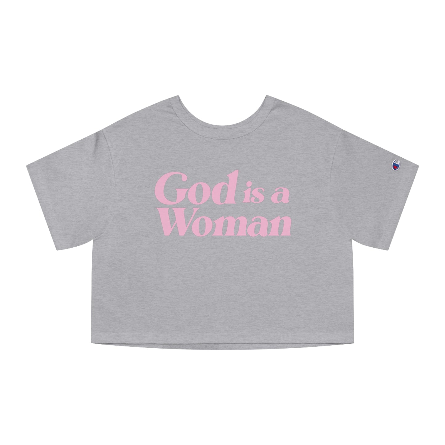 God Is A Woman Cropped Tee